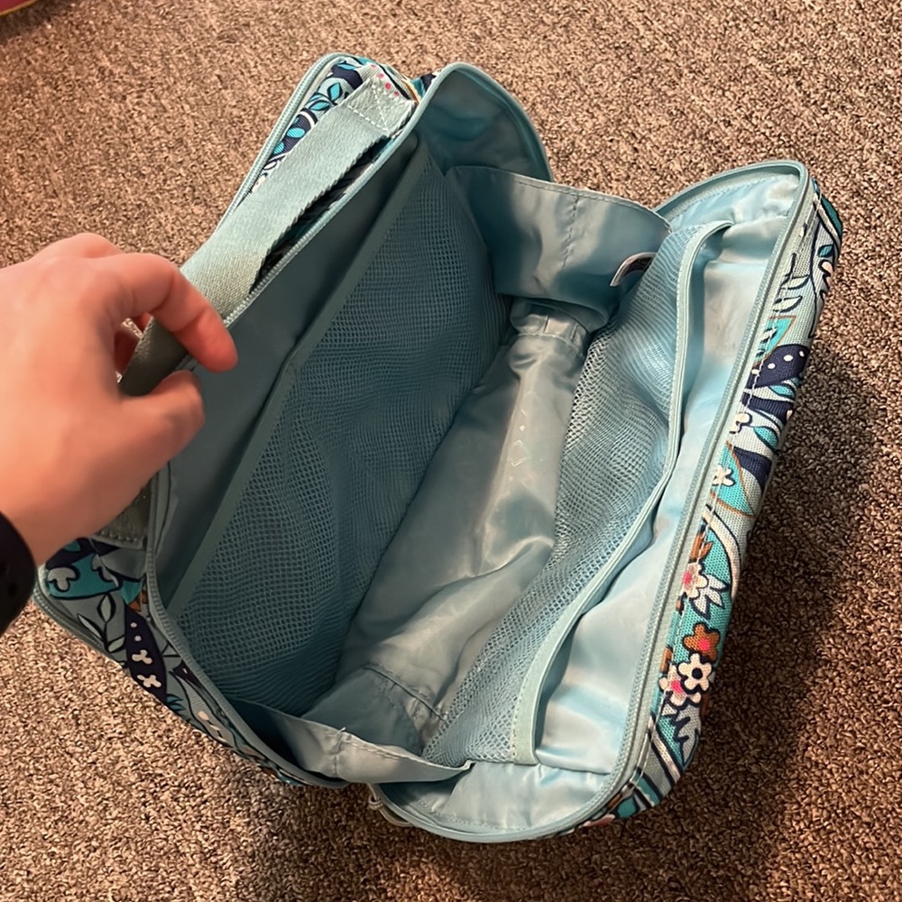 NWOT Vera Bradley Brush and Blush Makeup Case